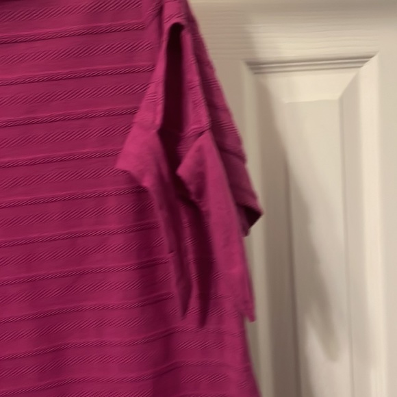 Fuchsia top by Liz Claiborne - Picture 2 of 5